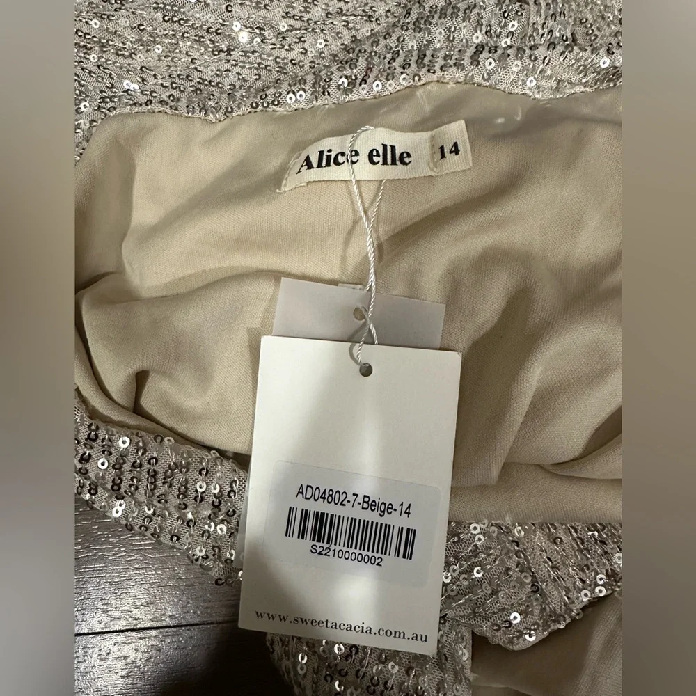 NWT sequin Alice Elle dress size 14 - Picture 5 of 12
